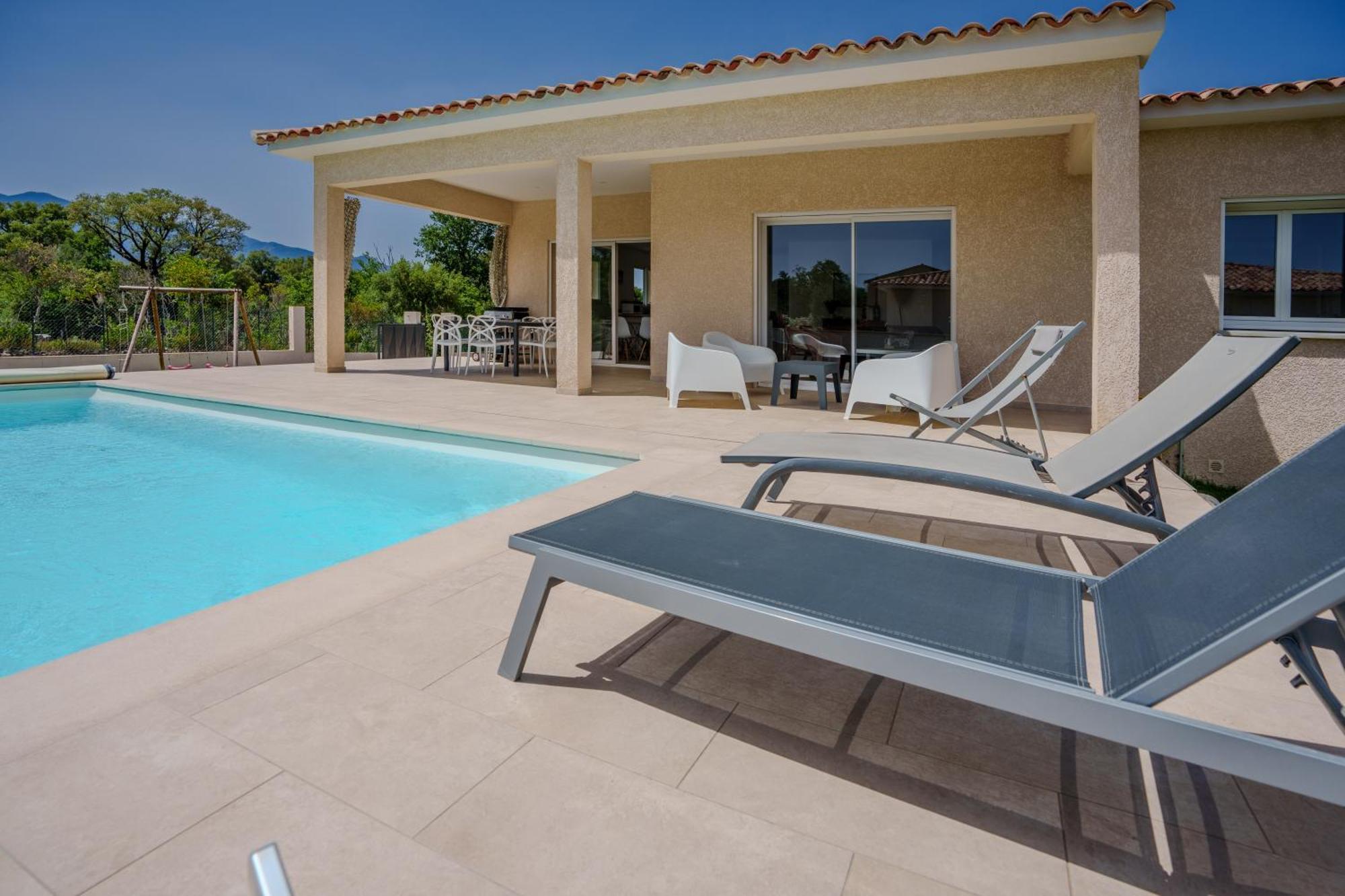 Villa Clara Piscine Chauffee Prunelli-di-Fiumorbo Exterior foto